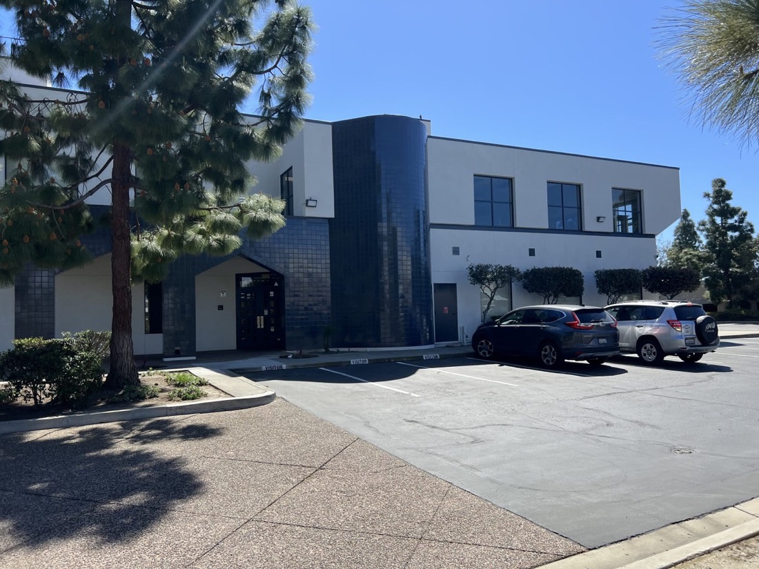 Commercial building exterior repainted by PaintRite